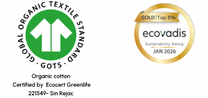 Labels GOTS & ECOVADIS Sin-Rejac